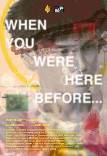 When You Were Here Before… Poster