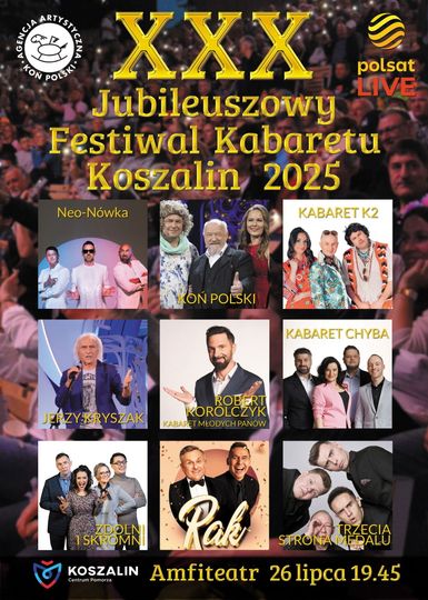 XXX Jubileuszowy Festiwal Kabaretu Koszalin