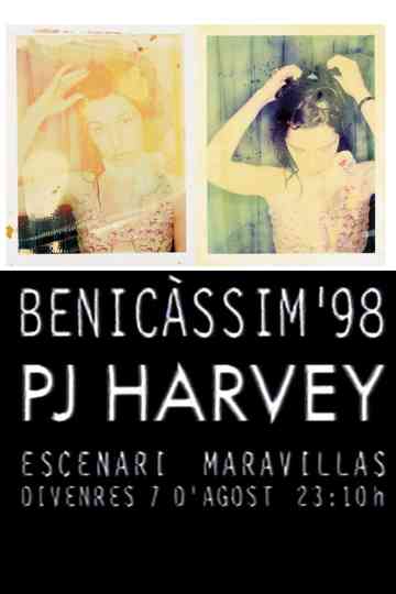 PJ Harvey: Benicassim Festival 1998 Poster