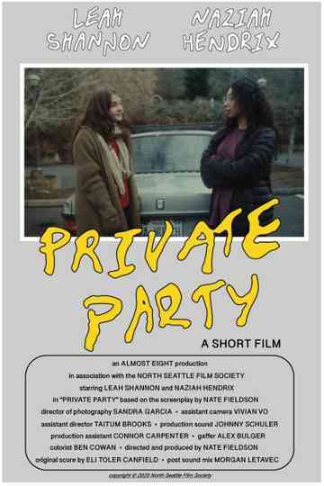 Private Party Poster