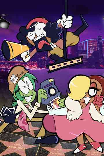 THE 100TH - A Startcast Cartoon Poster