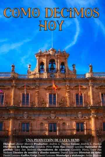 Como decimos hoy Poster