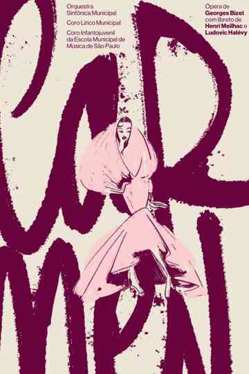 Ópera Carmen, de Georges Bizet - Theatro Municipal de São Paulo Poster