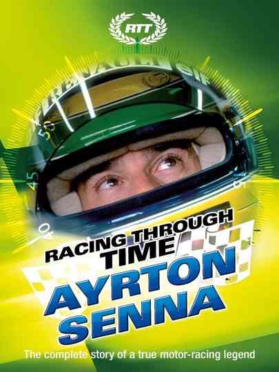 Racing Through Time - Ayrton Senna Poster