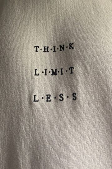 Think. Limit. Less