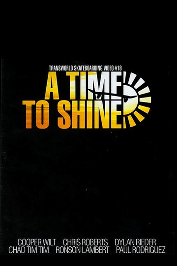 A Time To Shine Poster