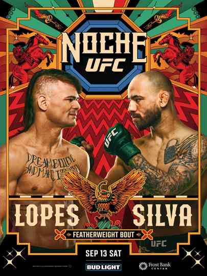 UFC Fight Night 259: Lopes vs. Silva Poster