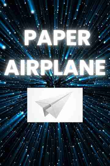 Paper Airplane Poster