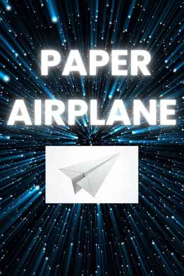 Paper Airplane Poster