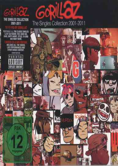 Gorillaz - Single Collection 2001-2011 Poster