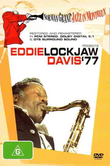 Norman Granz' Jazz In Montreux Presents Eddie Lockjaw Davis '77 Poster