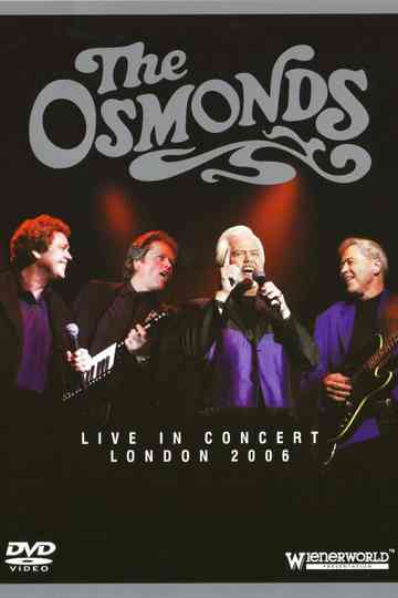 The Osmonds Live In Concert London Poster