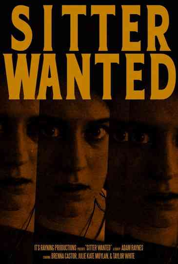 Sitter Wanted Poster