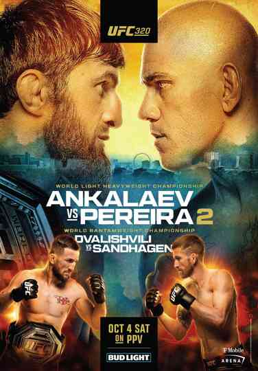 UFC 320: Ankalaev vs. Pereira 2 Poster