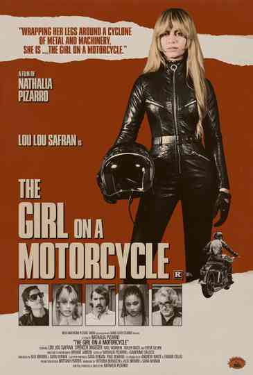 The Girl on A Motorcycle Poster