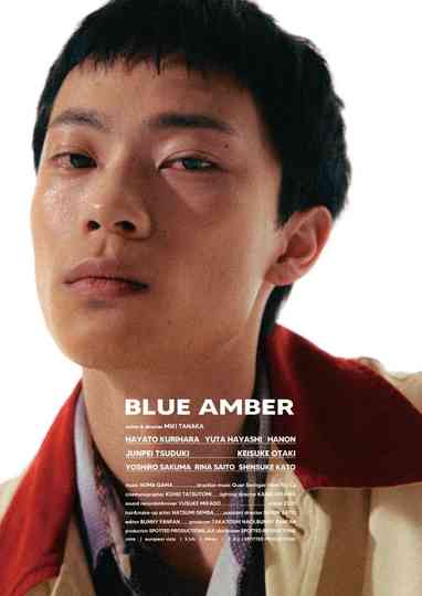 Blue Amber Poster