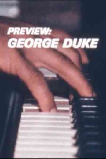 Preview: George Duke Poster