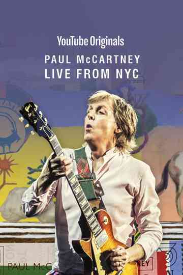 Paul McCartney: Live from NYC Poster