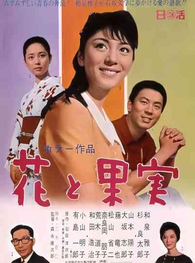 Flowers and Fruits Poster