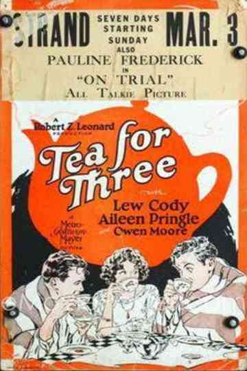 Tea For Three Poster