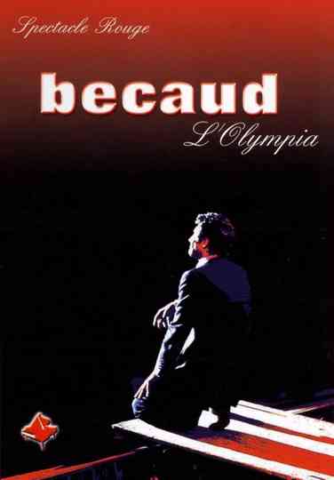 Gilbert Bécaud - L'Olympia : Spectacle Rouge Poster