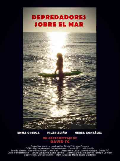 Depredadores sobre el mar Poster