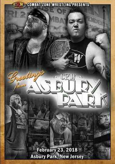 CZW Greetings from Asbury Park Poster