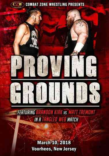 CZW Proving Grounds 2018 Poster