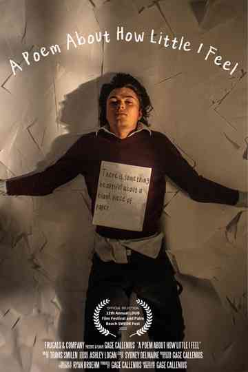 A Poem About How Little I Feel Poster