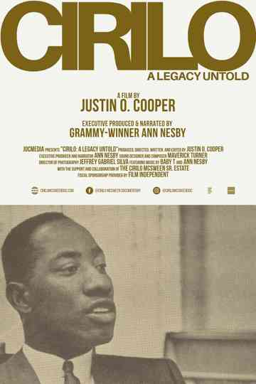 CIRILO, A Legacy Untold Poster