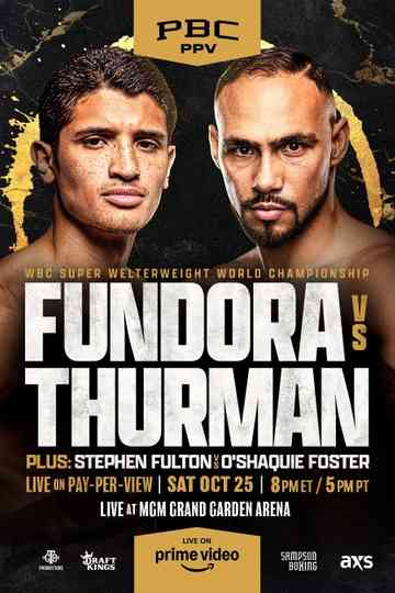 Sebastian Fundora vs. Keith Thurman Poster