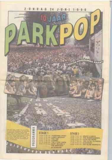 Faith No More: Parkpop Festival Poster