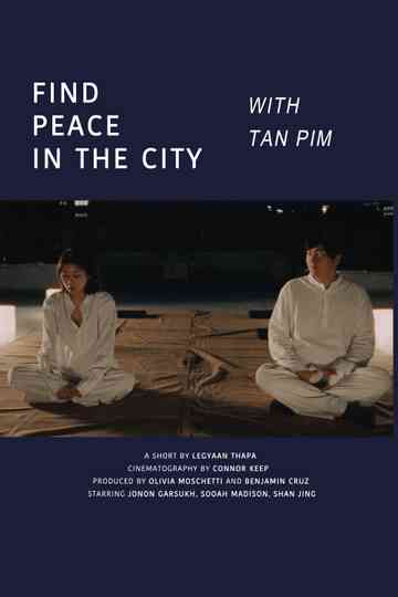 Find Peace In The City With Tan Pim Poster