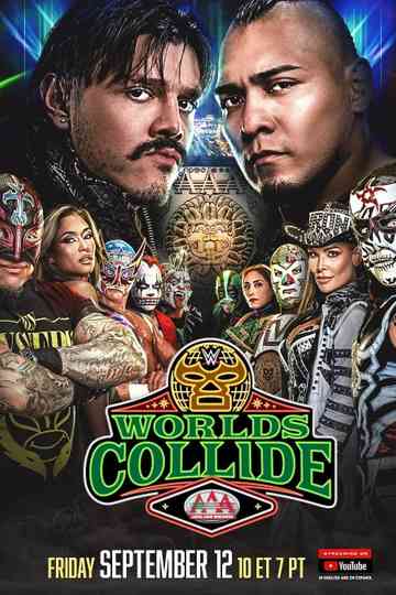 WWE/AAA Worlds Collide 2025: Las Vegas Poster