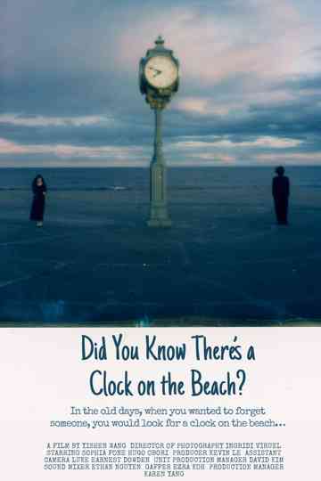 Did You Know There's a Clock on the Beach? Poster