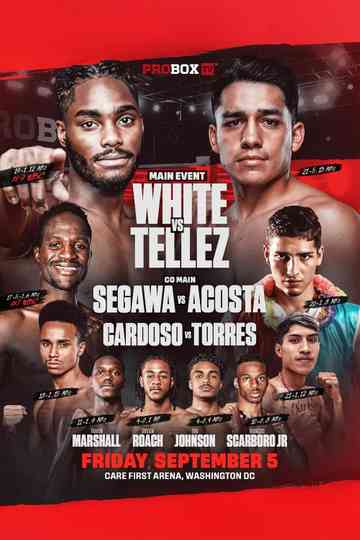 Jordan White vs. Rene Tellez Giron Poster