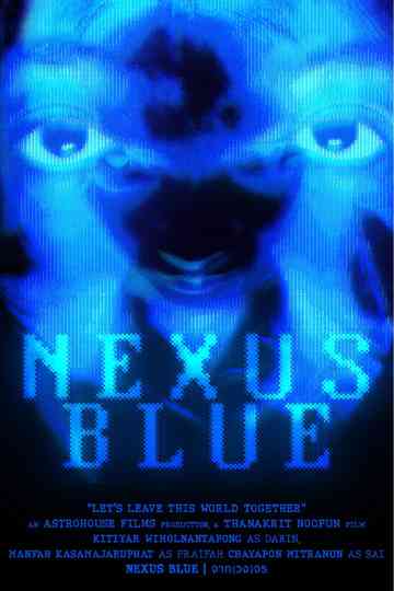 Nexus Blue Poster