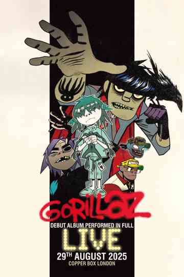 Gorillaz Live (YouTube Music Nights) Poster