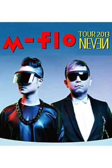 m-flo’s “NEVEN” Live Tour at Shibuya AX Poster
