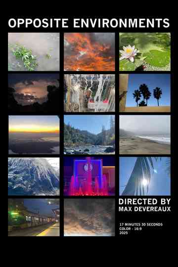 Opposite Environments Poster