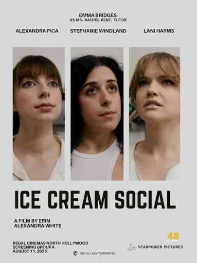 Ice Cream Social Poster