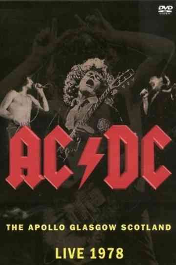 ACDC Live At The Apollo Glasgow Poster