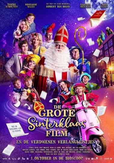 De Grote Sinterklaasfilm en de verdwenen verlanglijstjes Poster