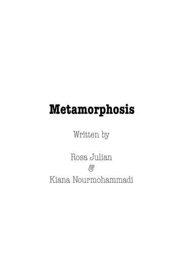Metamorphosis Poster