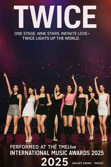 TWICE: Live Performance at the TMElive International Music Awards Poster