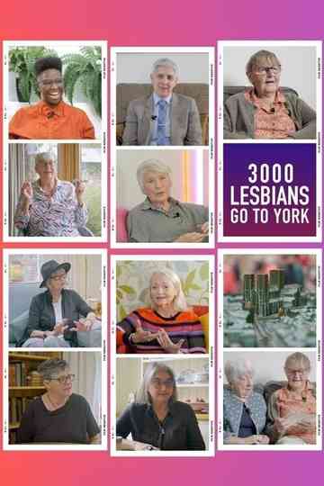 3000 Lesbians Go To York Poster