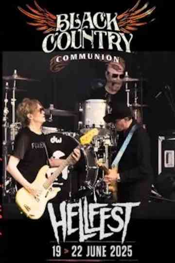 Black Country Communion - Live at Hellfest 2025 Poster