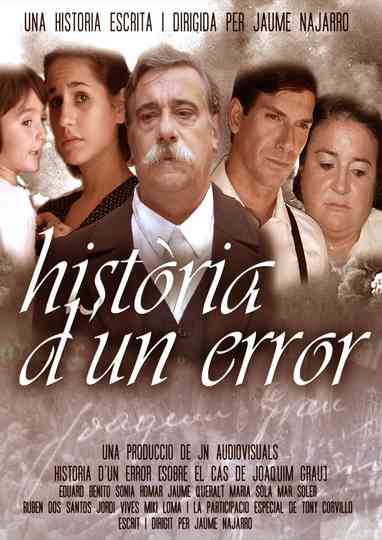 Història d'un error Poster