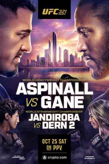 UFC 321: Aspinall vs. Gane Poster