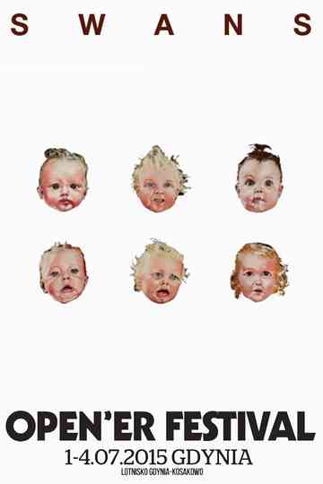 Swans: Open'er Festival, Gdynia Poster